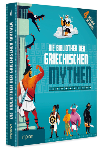 Die Bibliothek der Griechischen Mythen (Zeus / Odysseus / Theseus & d. Minotaurus / Herakles)